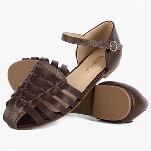 MaxMuxun Women's Closed Toe Flat Sandals Women’s hurricane sandals